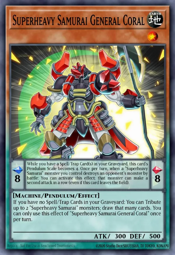Superheavy Samurai General Coral
