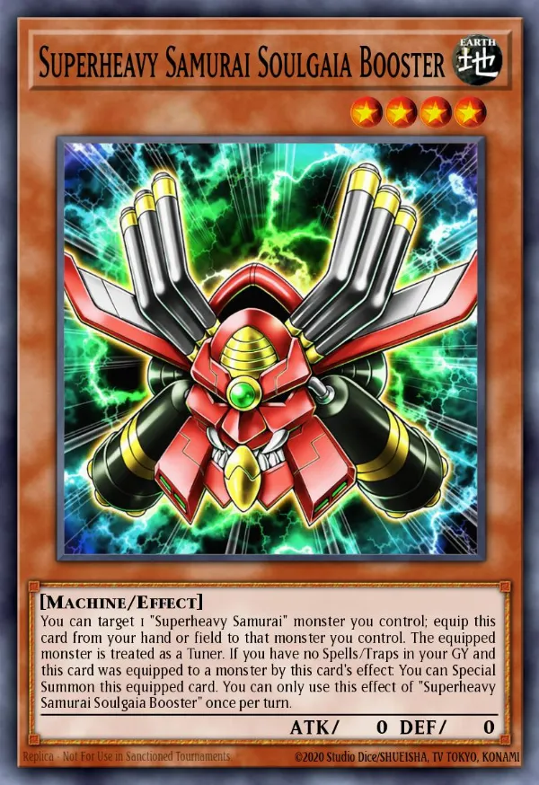 Superheavy Samurai Soulgaia Booster