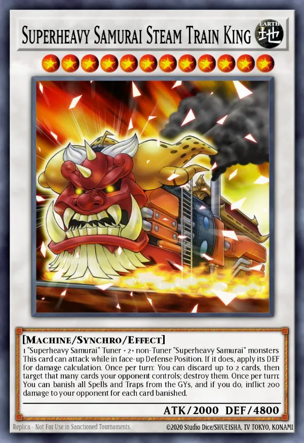 Superheavy Samurai Steam Train King