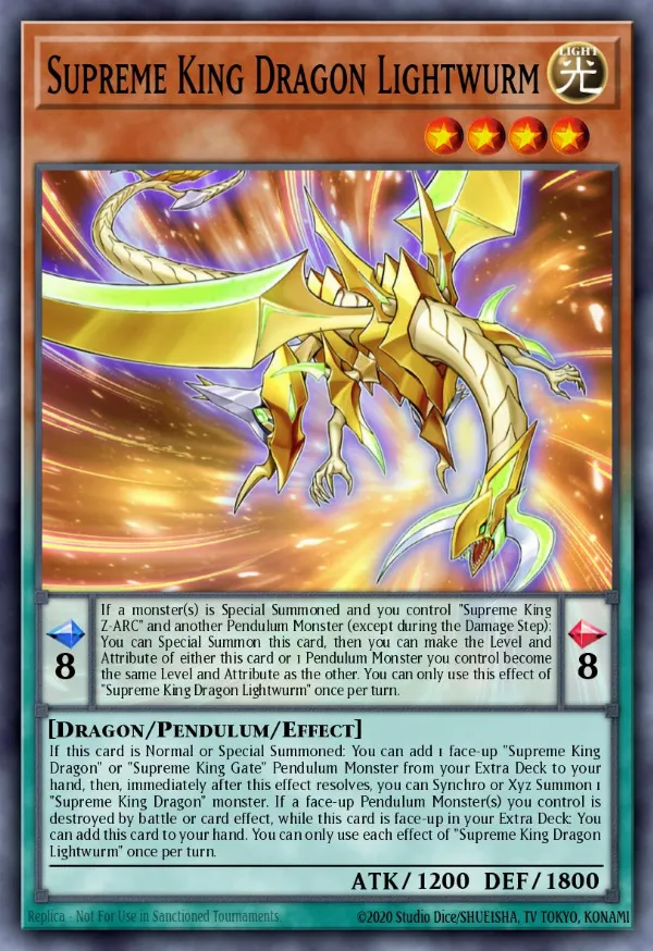 Supreme King Dragon Lightwurm