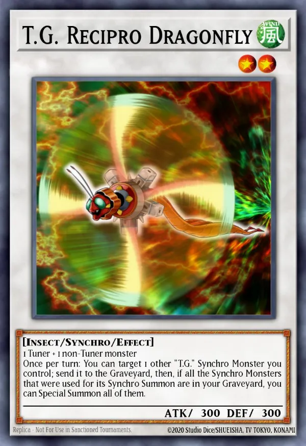 T.G. Recipro Dragonfly