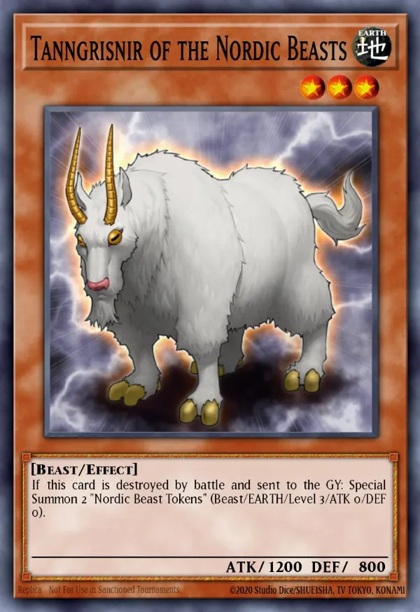 Tanngrisnir of the Nordic Beasts