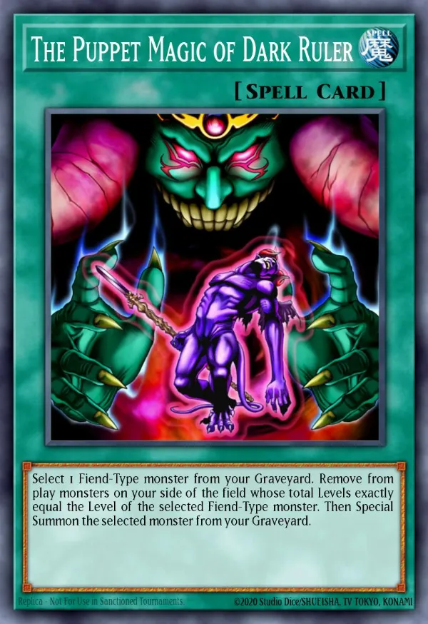The Puppet Magic of Dark Ruler