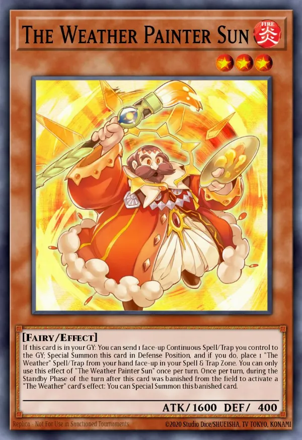 The Weather Painter Sun