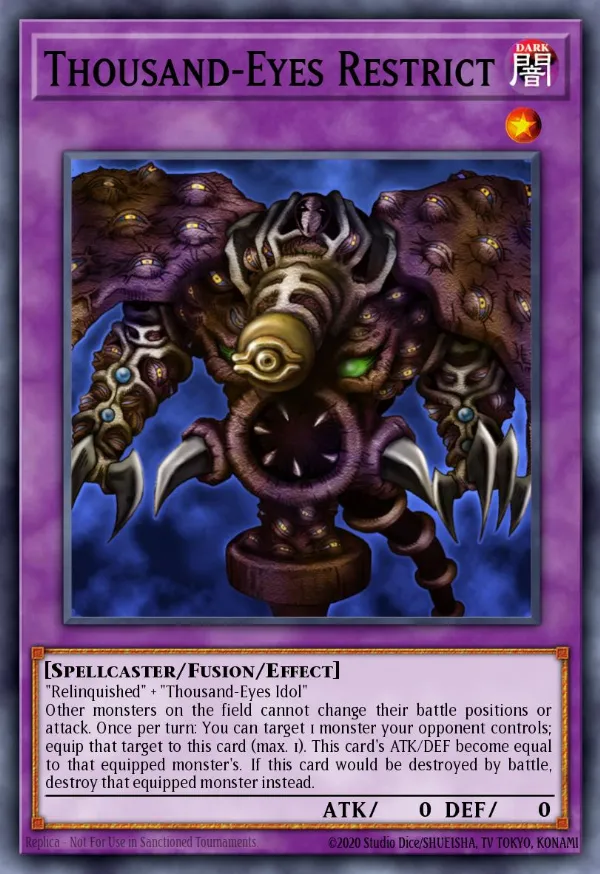 Thousand-Eyes Restrict