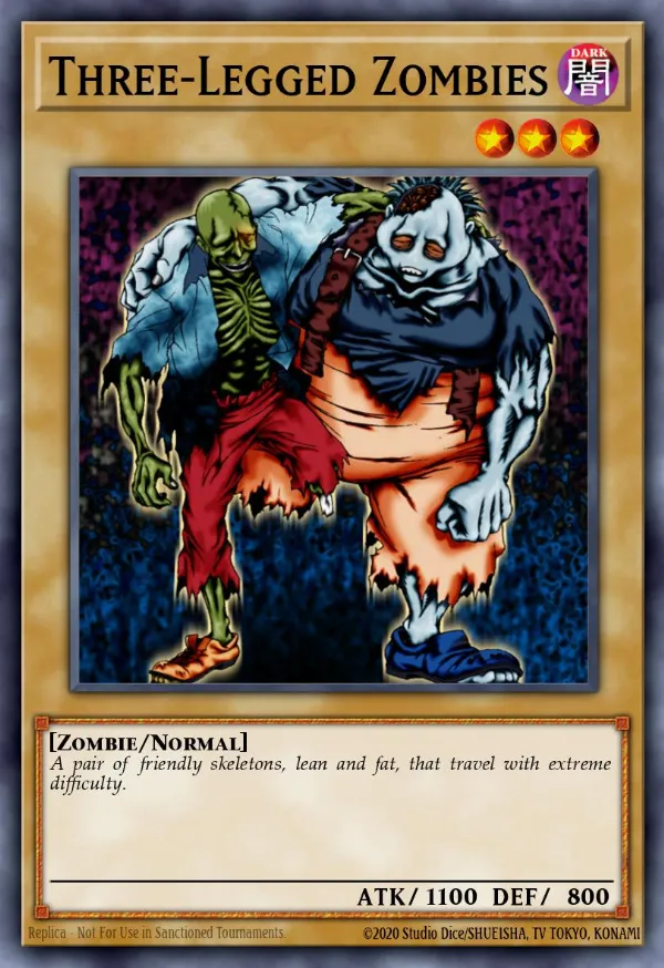 Three-Legged Zombies