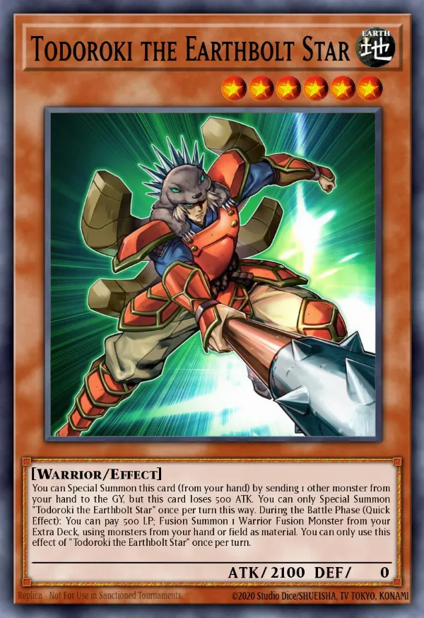 Todoroki the Earthbolt Star
