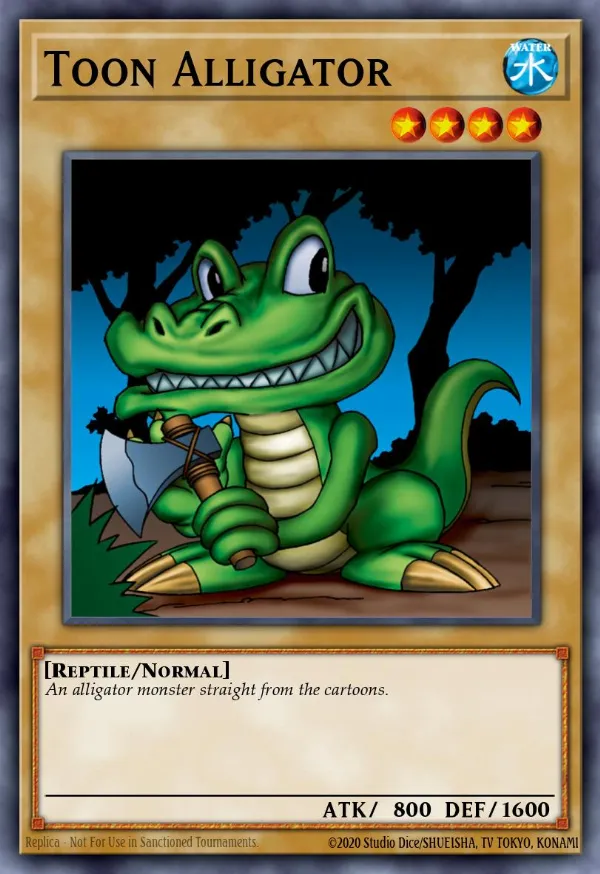 Toon Alligator