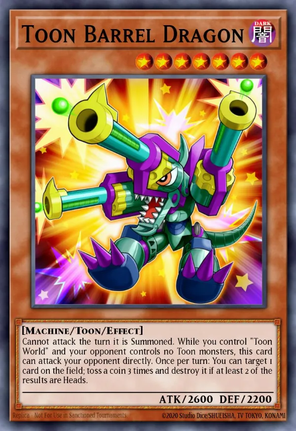 Toon Barrel Dragon
