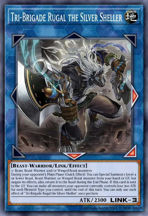 Tri-Brigade Rugal the Silver Sheller