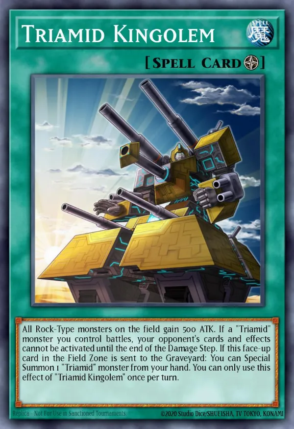 Triamid Kingolem