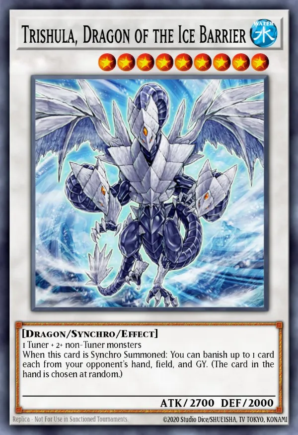 Trishula, Dragon of the Ice Barrier