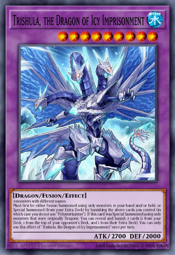 Trishula, the Dragon of Icy Imprisonment
