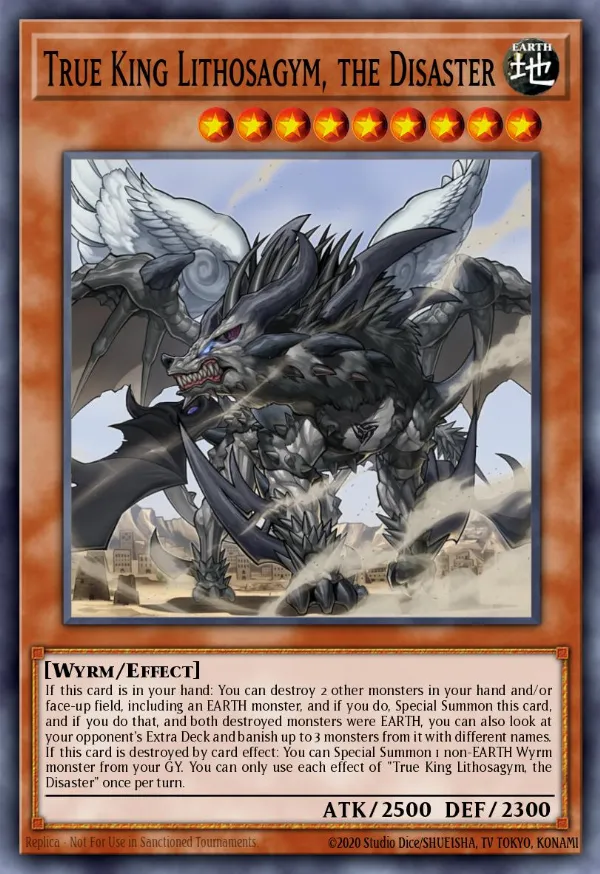 True King Lithosagym, the Disaster