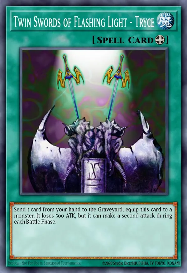 Twin Swords of Flashing Light - Tryce