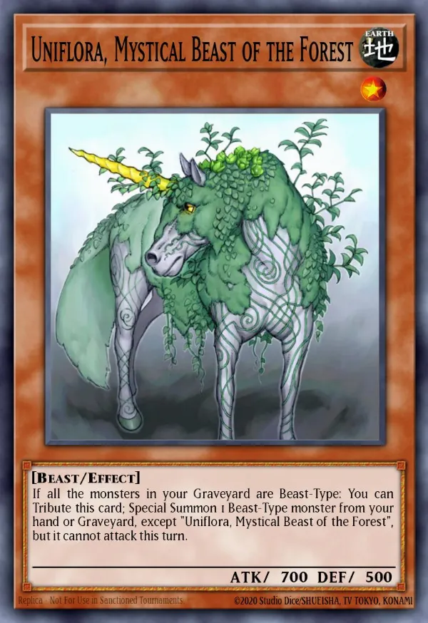 Uniflora, Mystical Beast of the Forest