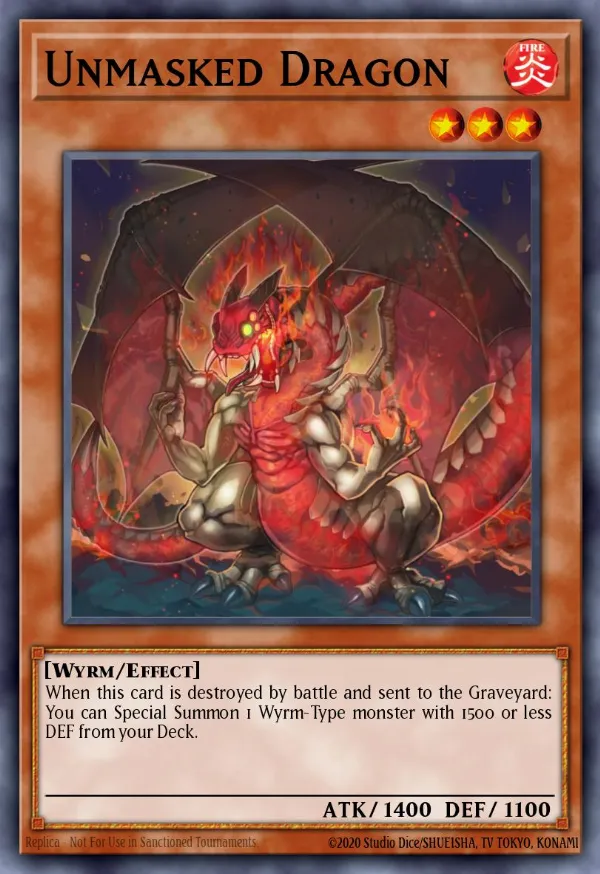 Unmasked Dragon