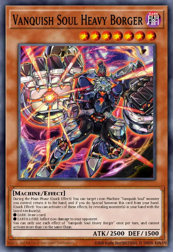 Vanquish Soul Heavy Borger