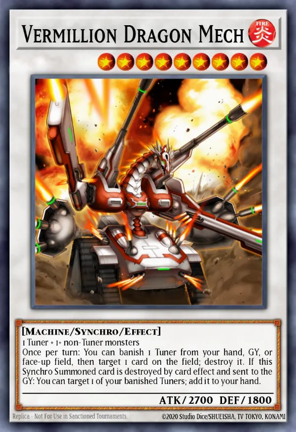 Vermillion Dragon Mech