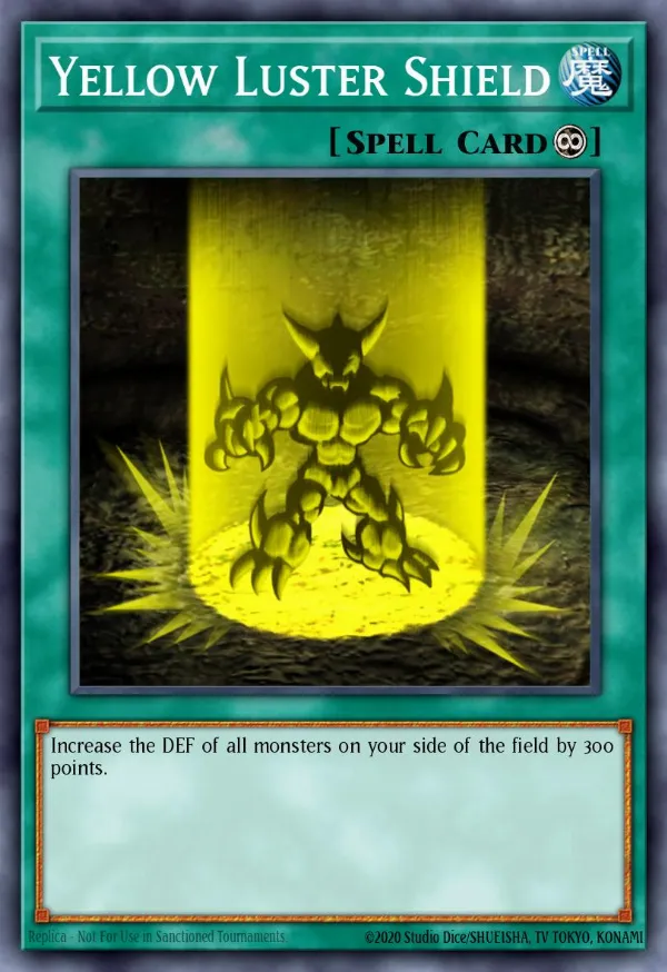 Yellow Luster Shield