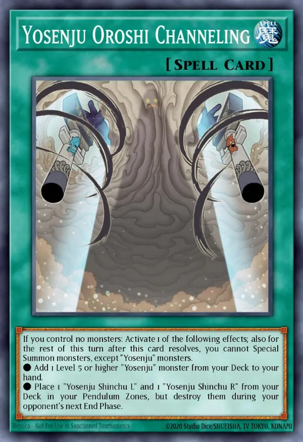 Yosenju Oroshi Channeling