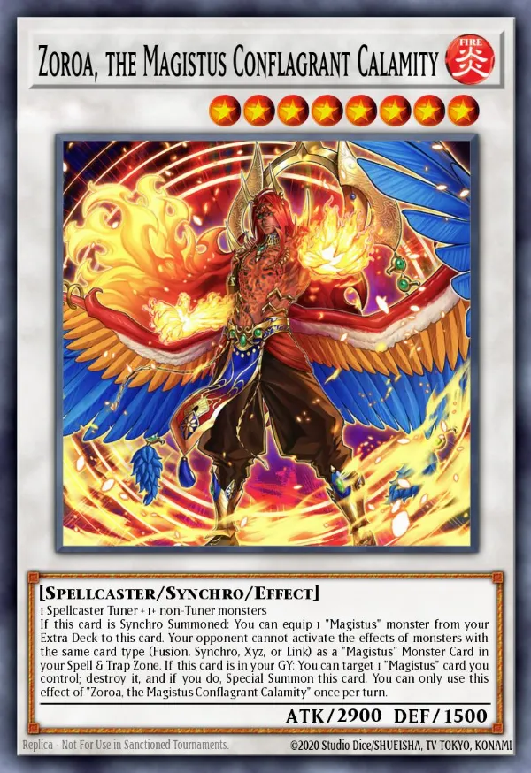 Zoroa, the Magistus Conflagrant Calamity