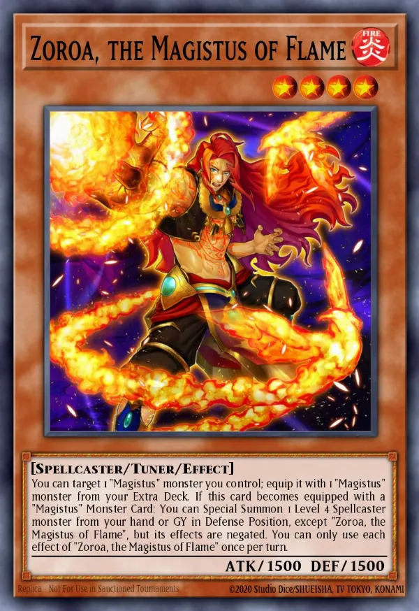 Zoroa, the Magistus of Flame
