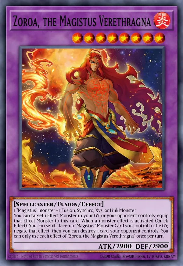 Zoroa, the Magistus Verethragna