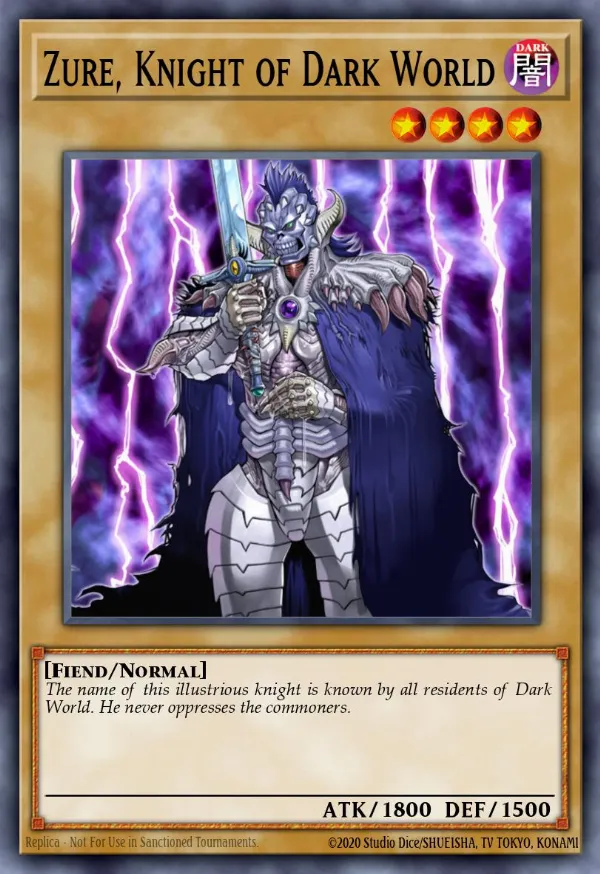Zure, Knight of Dark World