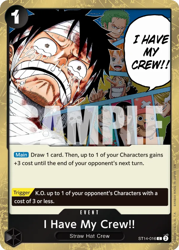 I Have My Crew!!